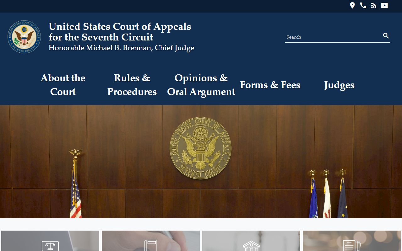 Floyd County court dockets Seventh Circuit appellate source