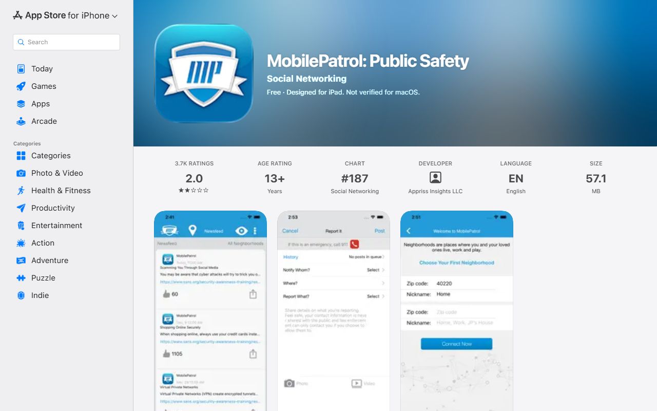 Floyd County warrant records MobilePatrol Apple app